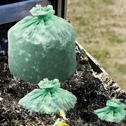 EcoSafe-6400™ Bags, 32 Gallon, .85 Mil, 33" x 48", Green, 50/BX<Stout New