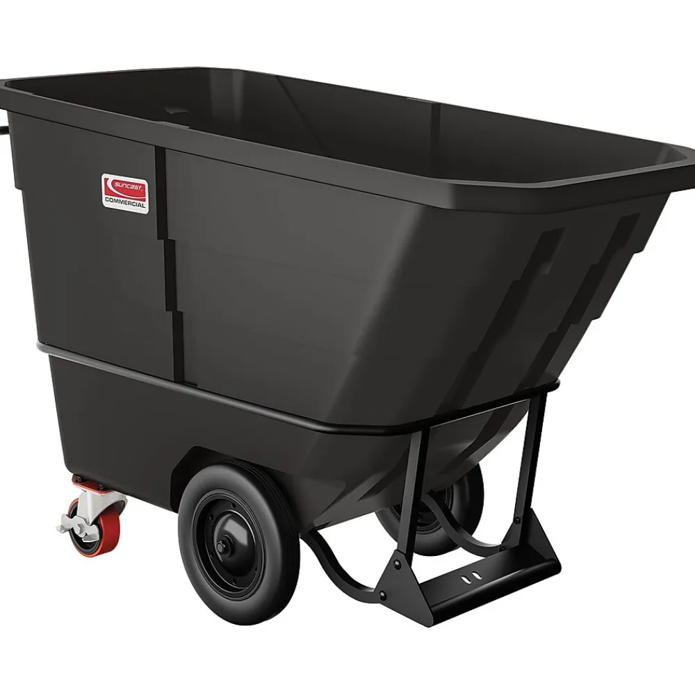 Suncast Commercial 1 Cubic Yard Towable/Forkliftable HD Tilt Truck (RMTTHD100)