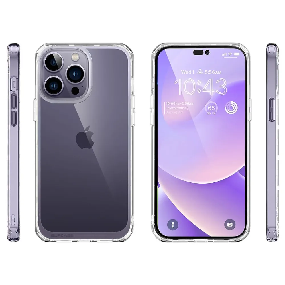 SUPCASE Unicorn Beetle Clear Slim Case for iPhone 14 Pro Max (SUP-iPhone2022Pro-6.7-UBStyle-Clear)