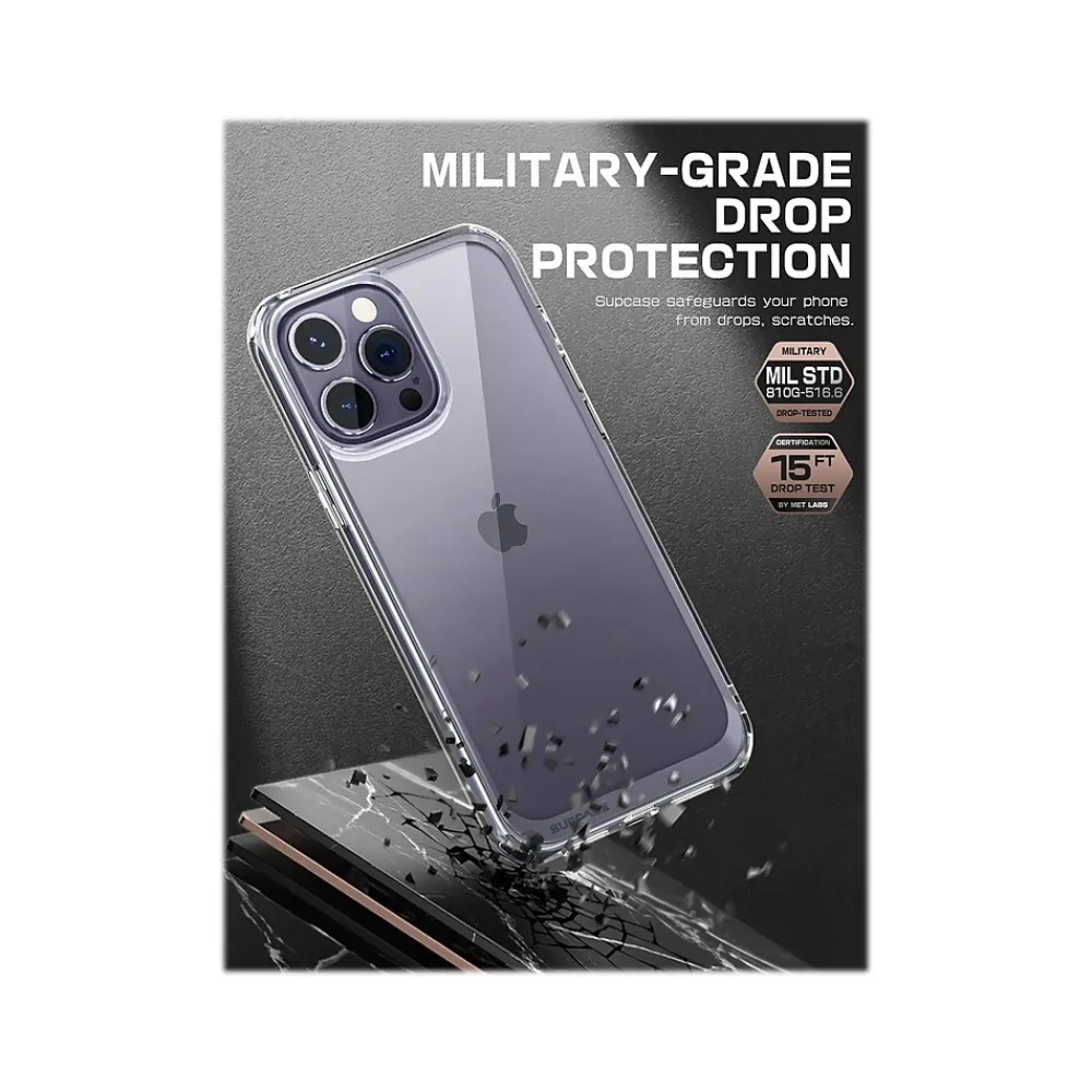 SUPCASE Unicorn Beetle Clear Slim Case for iPhone 14 Pro Max (SUP-iPhone2022Pro-6.7-UBStyle-Clear)