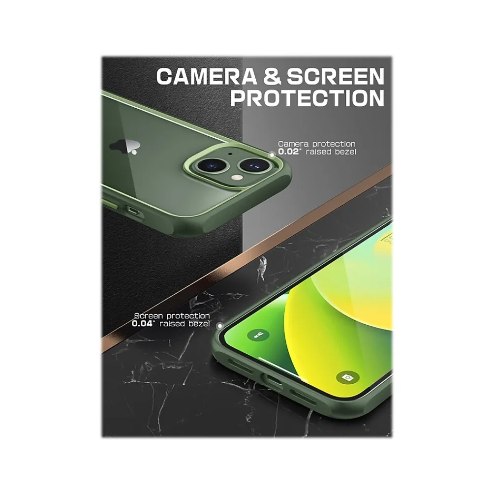 SUPCASE Unicorn Beetle Green Slim Case for iPhone 14 (SUP-iPhone2021/22-6.1-UBStyle-Jasper)