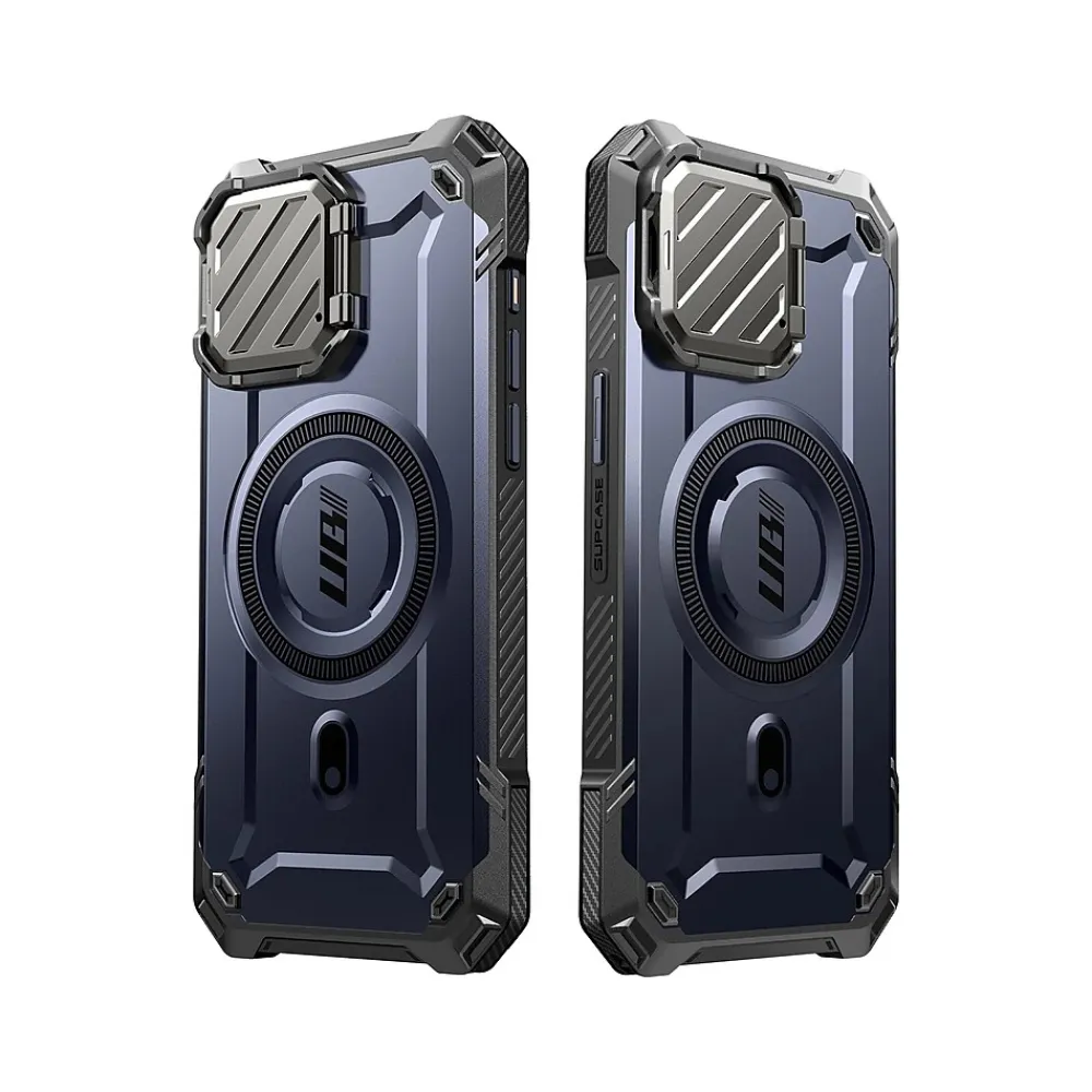 SUPCASE Unicorn Beetle MAG XT Rugged Case for iPhone 15 Pro, Shock-Absorbing, Dark Blue