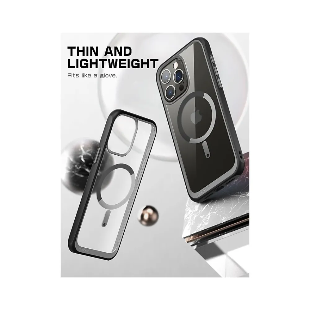 SUPCASE Unicorn Beetle MAG MagSafe Phone Case for iPhone 15 Pro Max, Black (SUP-iPhone2023Max-6.7-UBMag-Black)