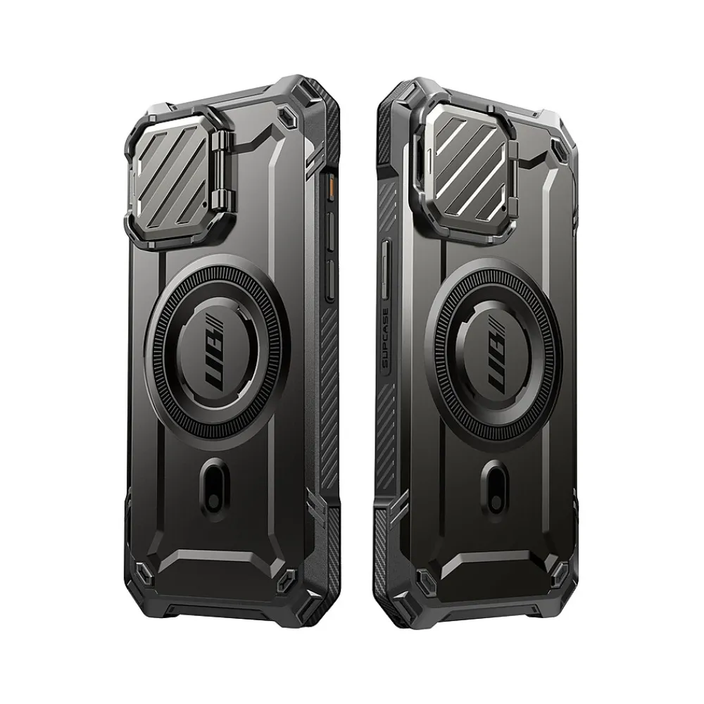 SUPCASE Unicorn Beetle MAG XT MagSafe Rugged Case for iPhone 15 Pro, Shock-Absorbing, Black (SPH23PR61MGXTBK)