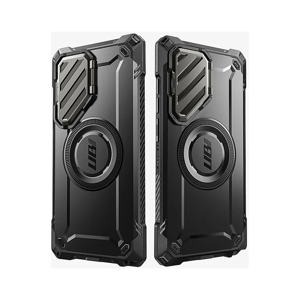 SUPCASE Unicorn Beetle MAG XT MagSafe Samsung Galaxy S24 Ultra, Shock Absorbing, Black (GXYS24U5GMXTBK)