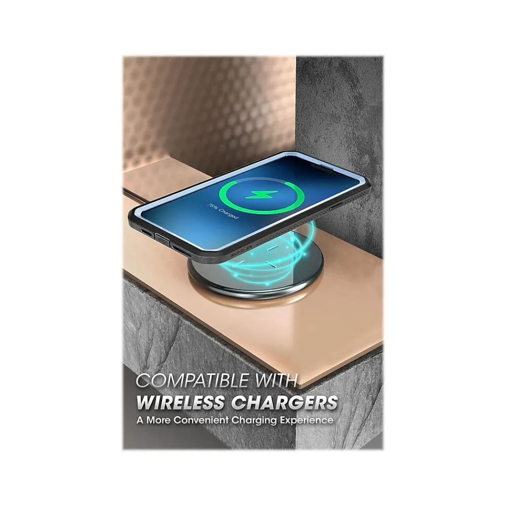 SUPCASE Unicorn Beetle PRO Metallic Blue Rugged Case for iPhone 14 (SUP-iPhone2021/22-6.1-UBPro-SP-Tilt)