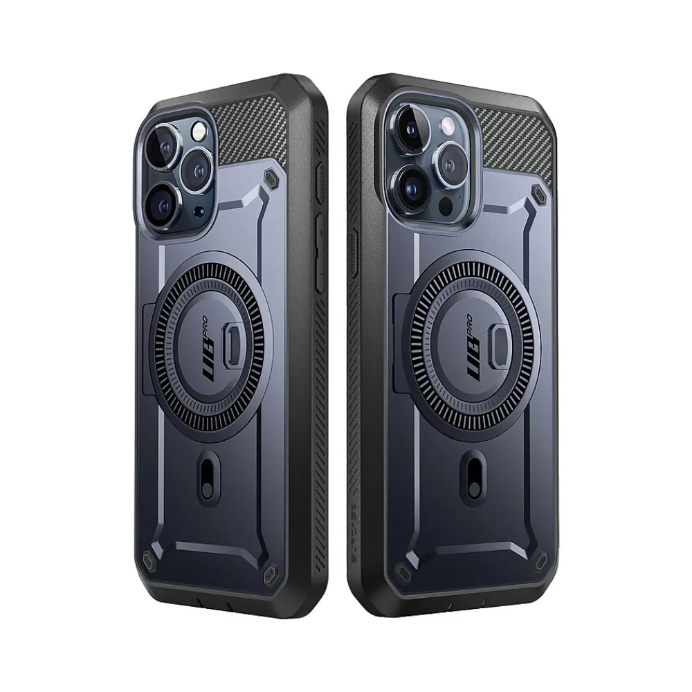 SUPCASE Unicorn Beetle PRO MAG Rugged Case for iPhone 15 Pro, Shock-Absorbing, Dark Blue