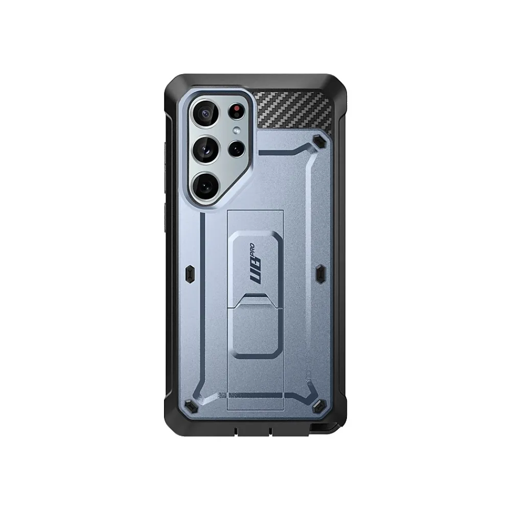 SUPCASE Unicorn Beetle PRO Rugged Case for Samsung Galaxy S24 Ultra, Shock-Absorbing, Metallic Blue