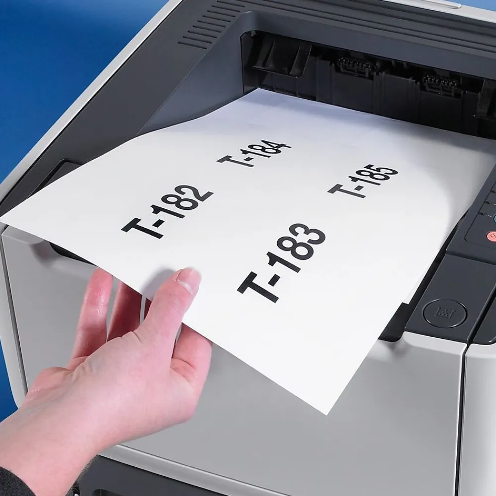 Labels|Tape Logic Superscan 2" x 3 1/2" Vinyl Envelope Insert Card, 500/Carton