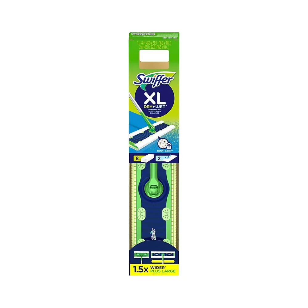 Sweeper XL Dry + Wet Dust Mop Frame Kit, Multicolor (01096)<Swiffer Best