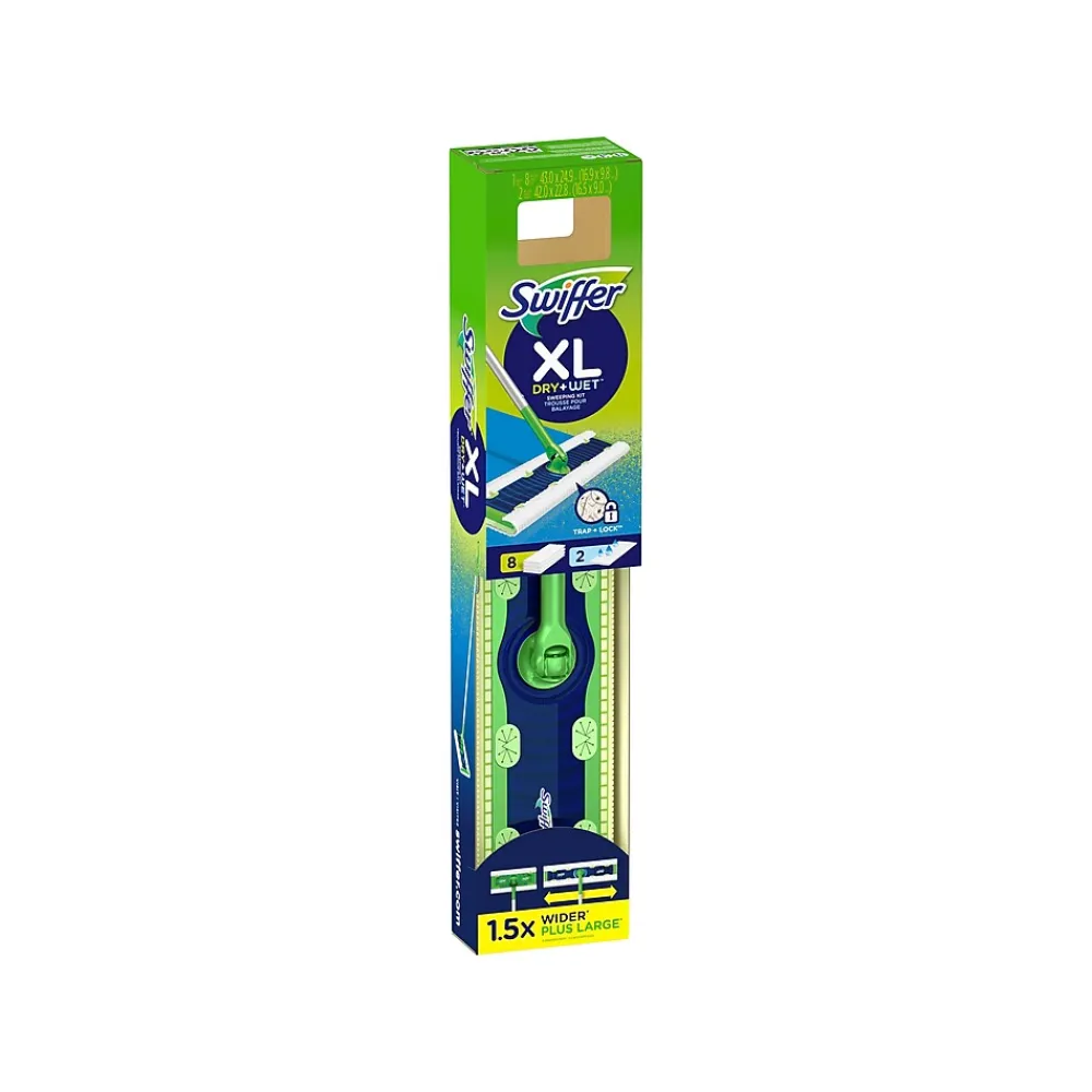 Sweeper XL Dry + Wet Dust Mop Frame Kit, Multicolor (01096)<Swiffer Best