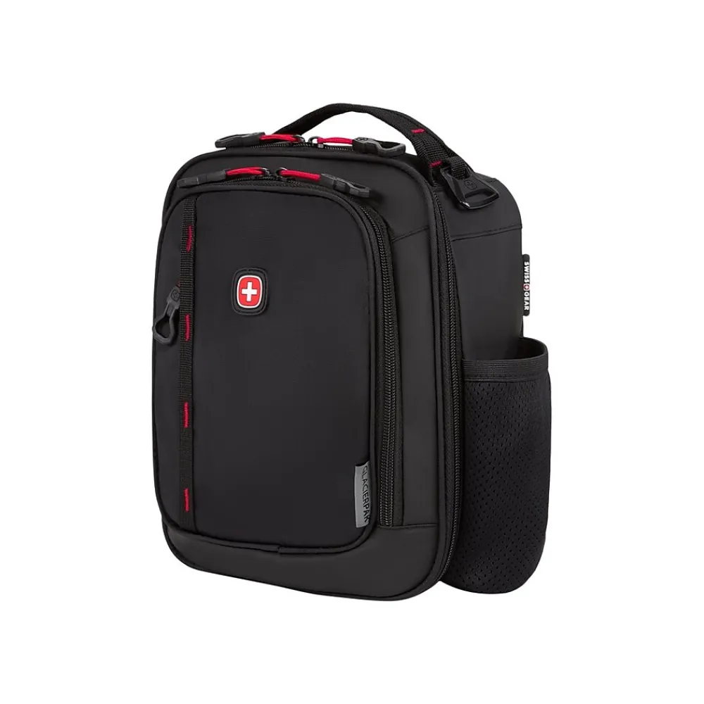 SWISSGEAR 3999 Insulated Lunch Bag, Red/Black, 11.2 oz. (3999202447)