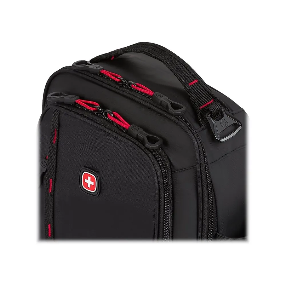 SWISSGEAR 3999 Insulated Lunch Bag, Red/Black, 11.2 oz. (3999202447)