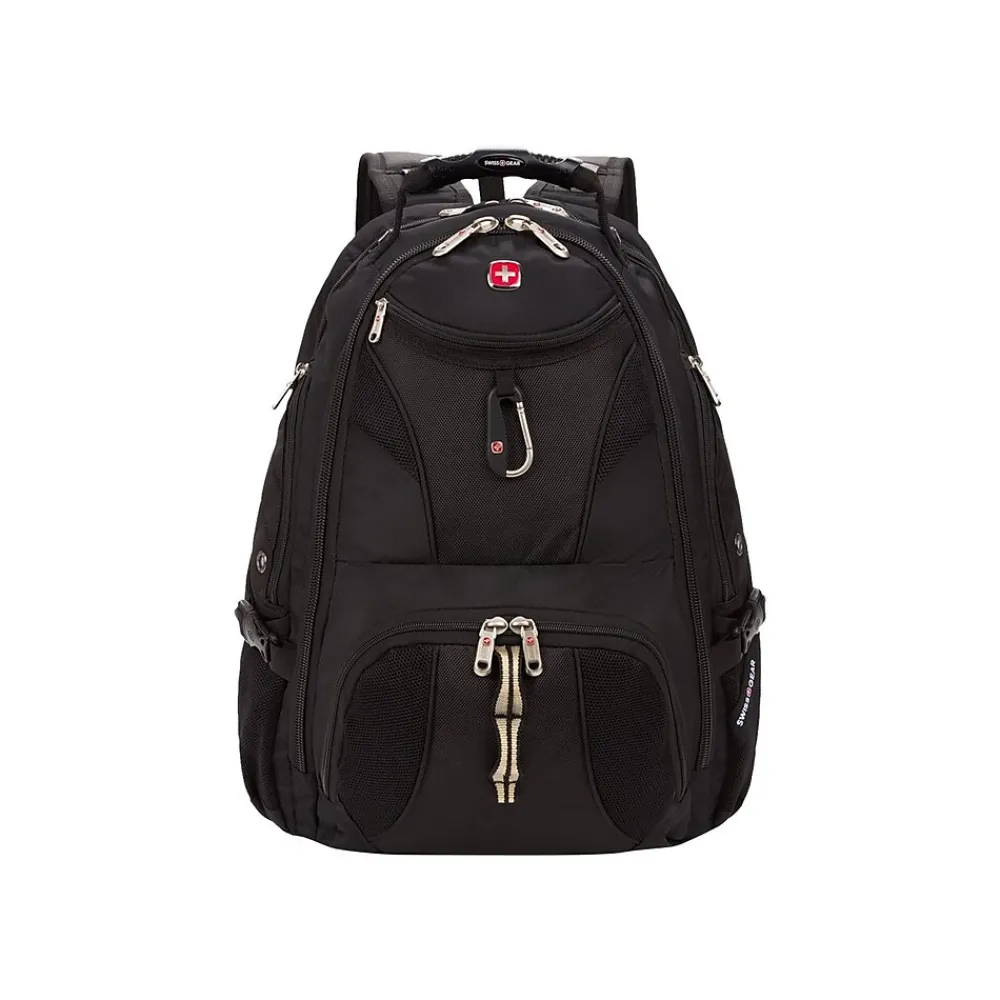SWISSGEAR Laptop Backpack, Black Polyester (19002215)