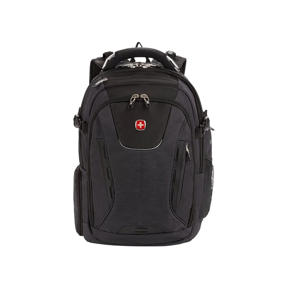 SWISSGEAR Laptop Backpack, Gray Heather Polyester (5358424418)