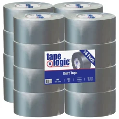 Best Tape Logic â„¢ 10 mil Duct Tape, 3" x 60 yds, Silver, 16/Pack