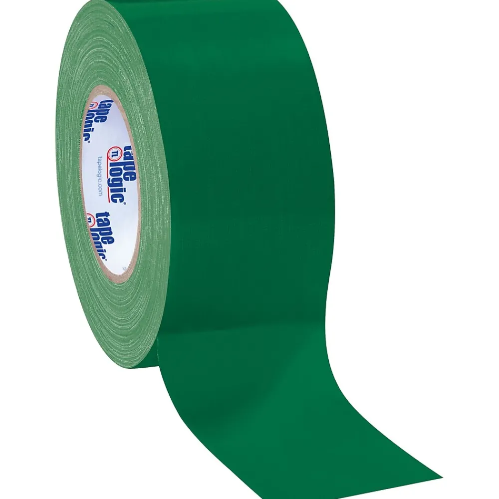 Hot Tape Logic ™ 10 mil Duct Tape, 3" x 60 yds, Green, 16/Pack