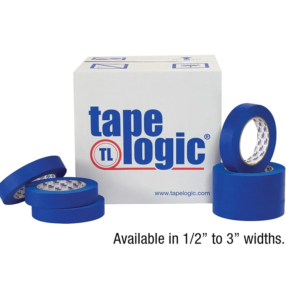 Sale Tape Logic ® 3000 Painter's Tape, 5.2 Mil, 1/2" x 60 yds., Blue, 12/Case (T933300012PK)