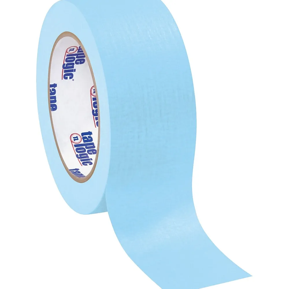 Online Tape Logic ™ 2" x 60 Yards Light Masking Tape, Blue, 12 Rolls (T93700312PKH)