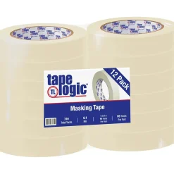 Clearance Tape Logic â„¢ 1" x 60 yds. Heavy Duty Masking Tape, 12 Rolls