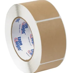 Online Tape Logic Block Out Labels, 2" x 3", Kraft, 500/Roll (DL1382K)