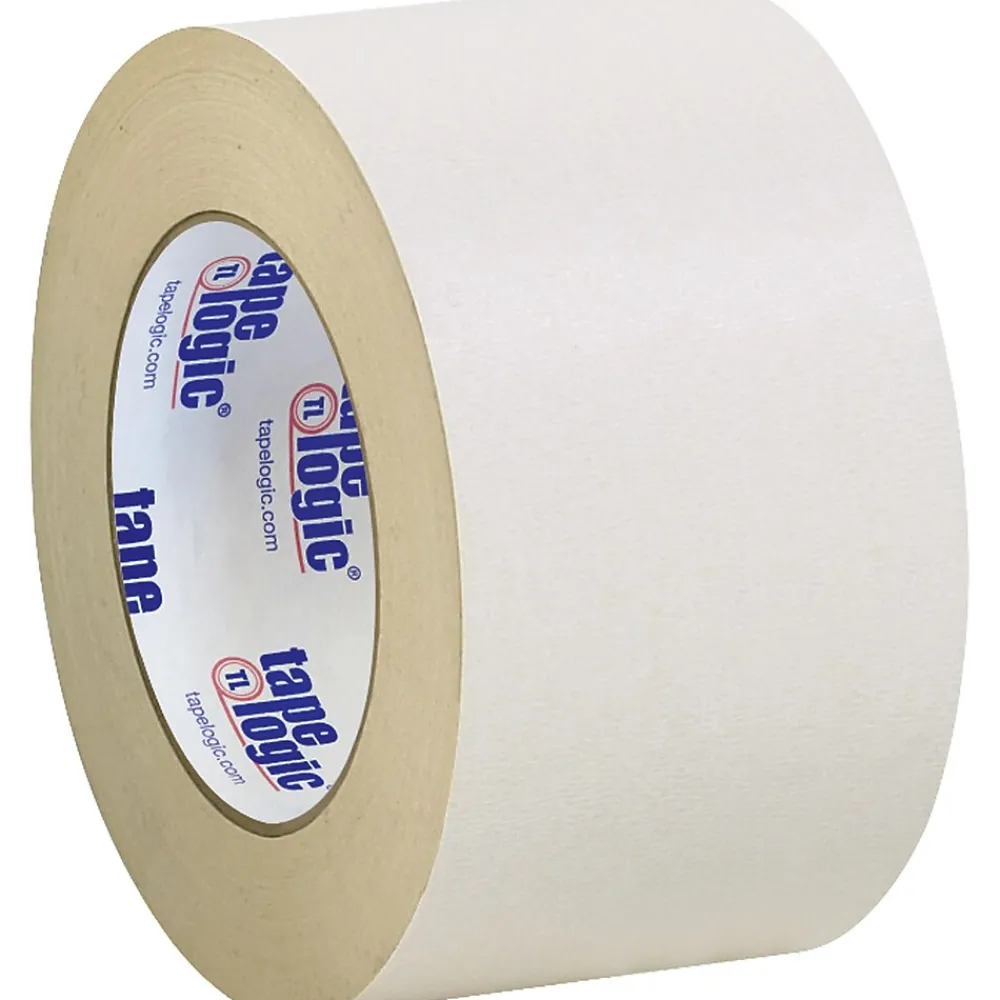 Outlet Tape Logic ® Double Sided Masking Tape, 7 Mil, 3" x 36 yds., Tan, 3/Case (T9581003PK)