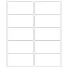 Clearance Tape Logic ® Laser Labels, Rectangle, Master Case, 4" x 2", White, 10,000/Case (LL124MC)