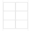 Online Tape Logic ® Laser Labels, Rectangle, 4" x 3", White, 600/Case (LL126)