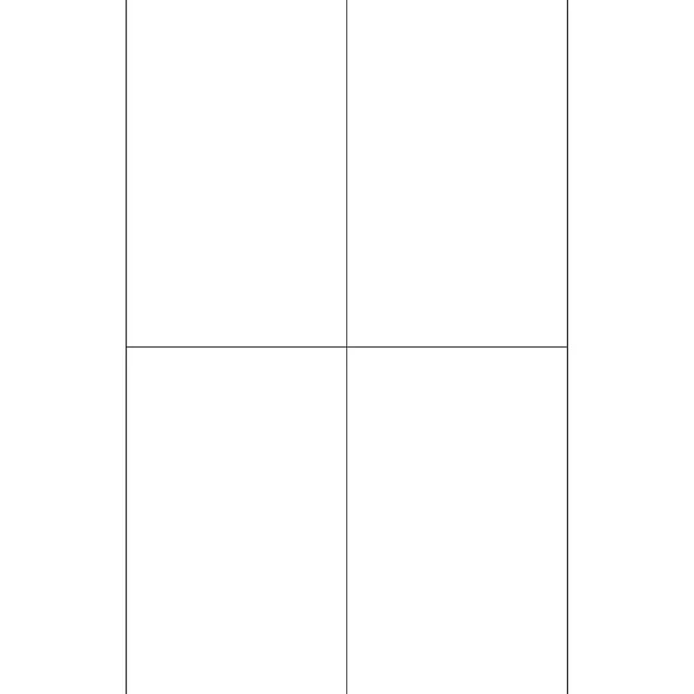 Best Tape Logic ® Laser Labels, Rectangle, 4 1/4" x 7", White, 400/Case (LL132)