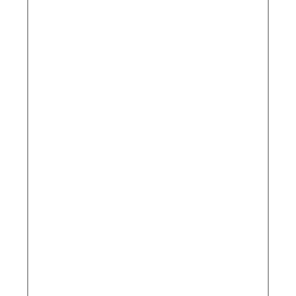New Tape Logic ® Laser Labels, Rectangle, 8 1/2" x 11", White, 100/Case (LL136)