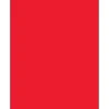 Hot Tape Logic ® Rectangle Laser Labels, 8 1/2" x 11", Fluorescent Red, 100/Case (LL185RD)