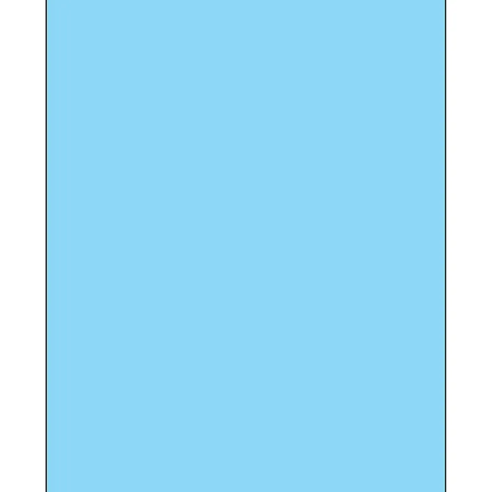 Online Tape Logic ® Rectangle Laser Labels, 8 1/2" x 11", Pastel Blue, 100/Case (LL185BE)