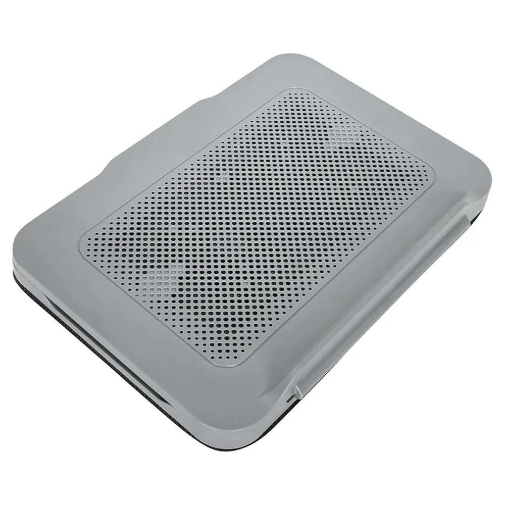 15.5" x 11.25" Dual-Fan Chill Mat with Adjustable Stand, Gray (AWE90GL)<Targus Outlet