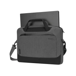 Cypress Laptop Briefcase, Gray Fabric (TBS92602GL)<Targus Clearance