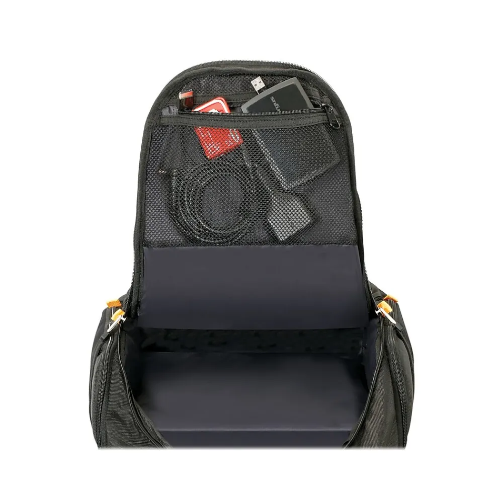 Drifter II Laptop Backpack, Gray/Black Fabric (PSB239US)<Targus Online