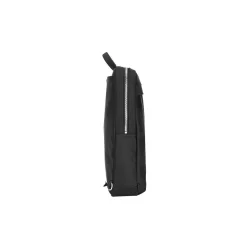 Targus Newport Laptop Backpack, Black Nylon/Leatherette (TBB598GL)