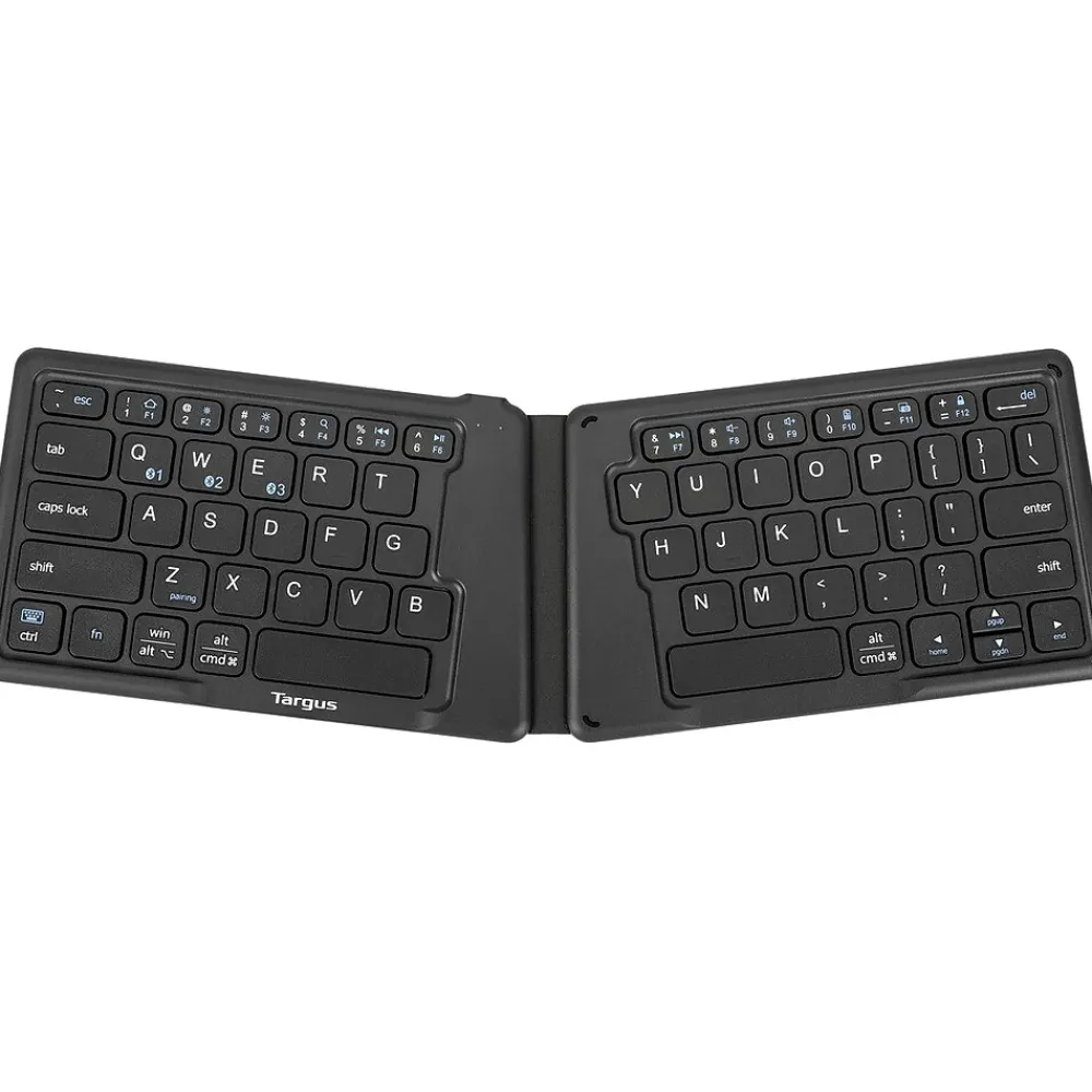 Online Targus Wireless Ergonomic Folding Keyboard, Black (AKF003US)