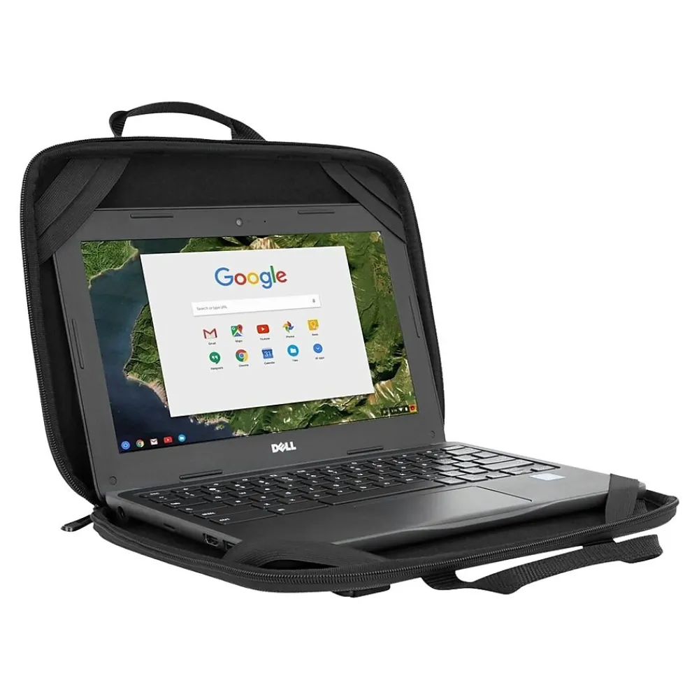 Work-in Essentials 11.6" Polyester Laptop Bag, Black/Gray (TED006GL)<Targus Outlet