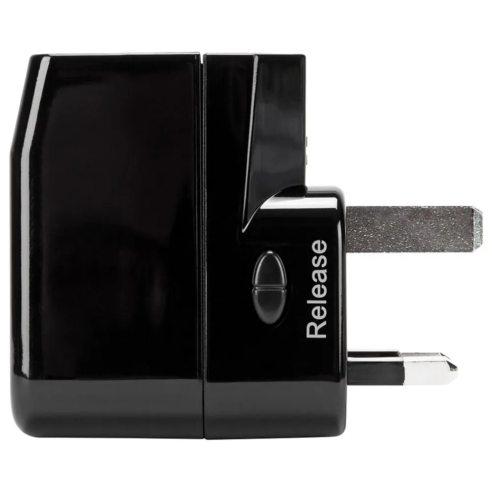 World Travel Plastic Travel Power Adapter, Black (APK032US)<Targus Discount