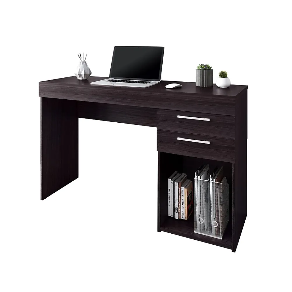 Office Desks*Techni Mobili 48" Writing Desk, Espresso (RTA-913D-ES)