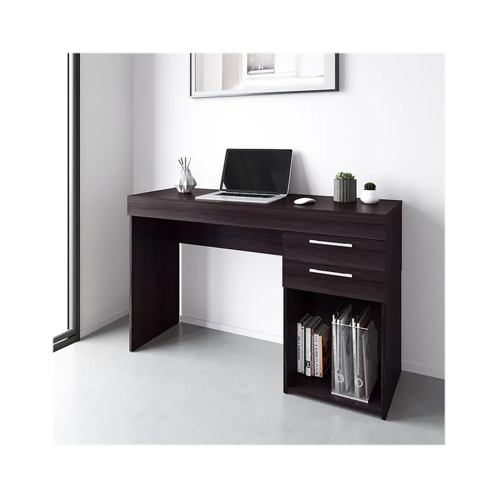 Office Desks*Techni Mobili 48" Writing Desk, Espresso (RTA-913D-ES)