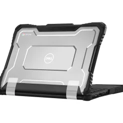 ShockProof 11.6" Laptop Case for Dell 3100 Chromebook, Shock-Absorbing, Black (TP-CL-DE3100-21)<TechProtectus Best