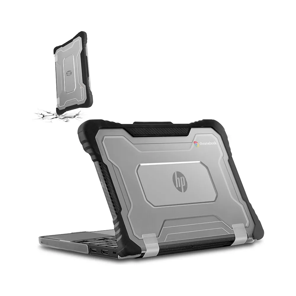 ShockProof 11.6" Laptop Case for HP G8 EE Chromebook, Shock-Absorbing, Black (TP-HP-G8)<TechProtectus Hot