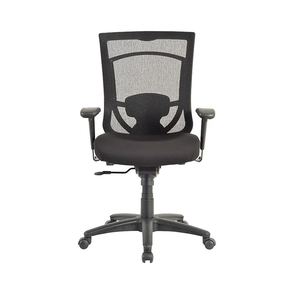 Office Chairs*Tempur-Pedic TP7000 Mesh Back Fabric Task Chair, Black (TP7000-RAV/COAL)
