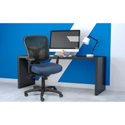 Office Chairs*Tempur-Pedic TP8000 Mesh Task Chair, Navy (TP8000-NAVY)