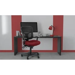 Office Chairs*Tempur-Pedic TP8000 Mesh Task Chair, Burgundy (TP8000-BURG)