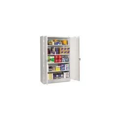Storage Cabinets*Tennsco Assembled Jumbo 18"D Steel Storage Cabinet, Light Gray