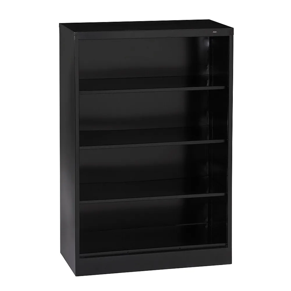 Bookcases*Tennsco 55"H Welded Bookcase, Black (TNN-BC1852BK)