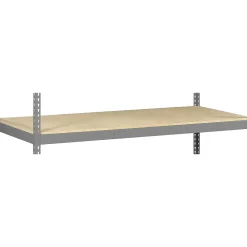 Storage Cabinets*Tennsco Z-Line Long Span Extra Shelf, Supports 2,250 lb., Medium Grey, 48"W x 24"D