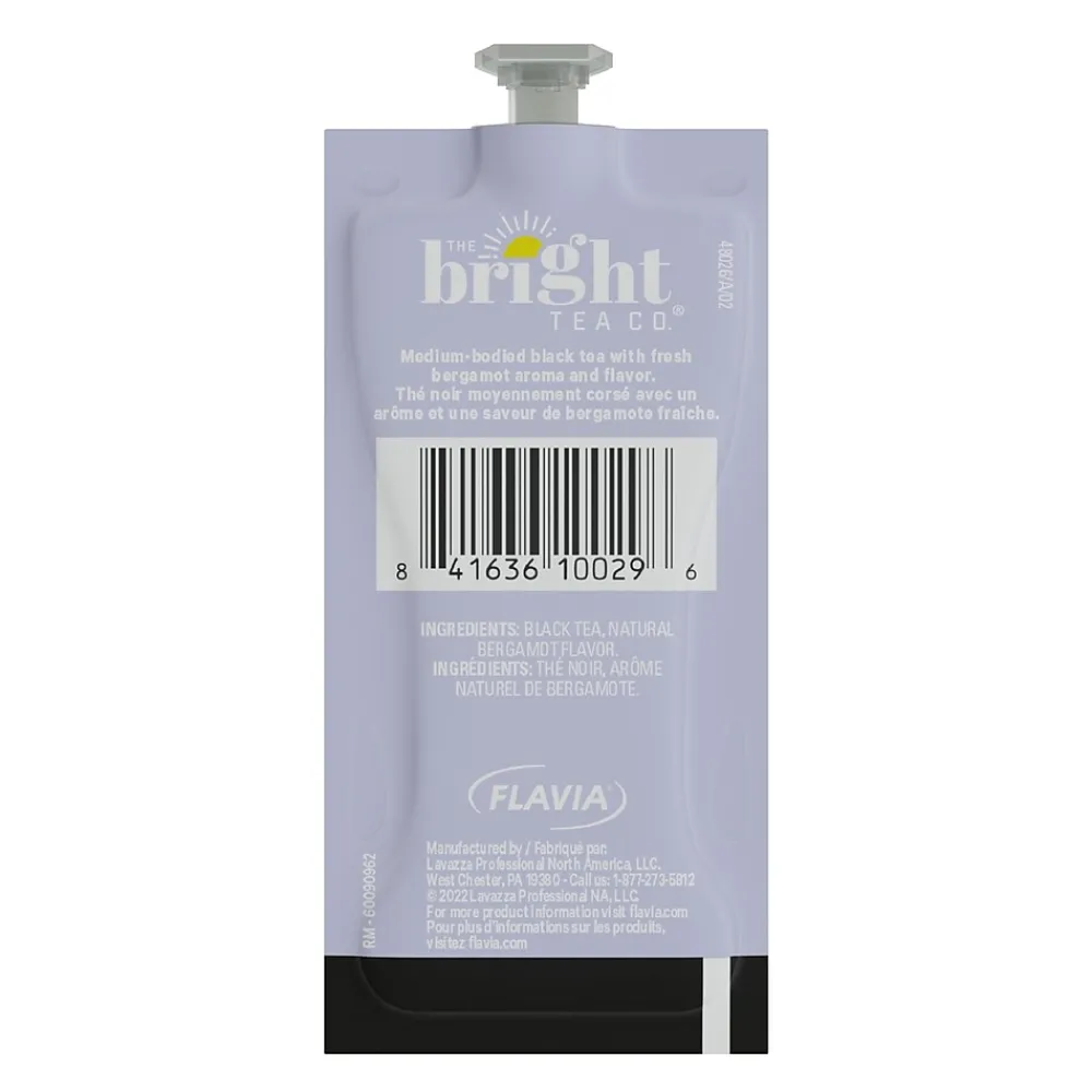 Bright Tea THE CO. Earl Grey Tea FLAVIA Freshpacks, 100/Carton (B506)